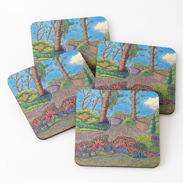 Item preview, 702 - MONCEAU PARK, PARIS - DAVE EDWARDS - COLOURED PENCILS - 2022 designed and sold by BLYTHART.