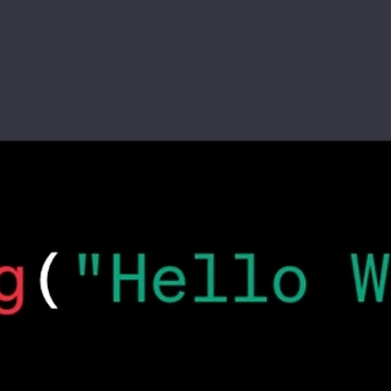 Artwork thumbnail, Hello World in JavaScript by AureStyle