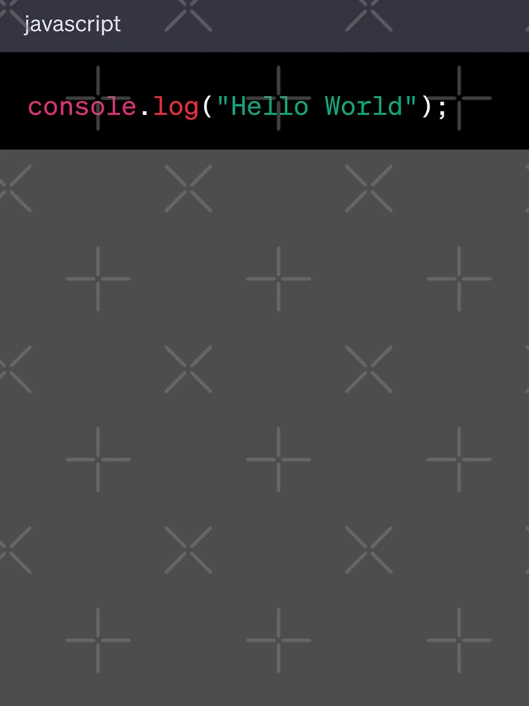 Thumbnail 6 of 6, Premium Oversized Hoodie, Hello World in JavaScript designed and sold by AureStyle.