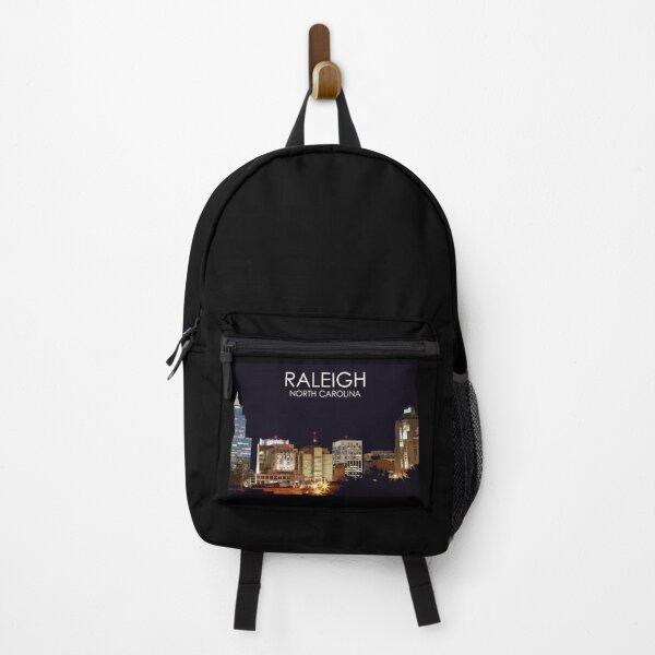 Item preview, Raleigh, North Carolina, City, Skyline, USA, Travel Print designed and sold by summattodraw.