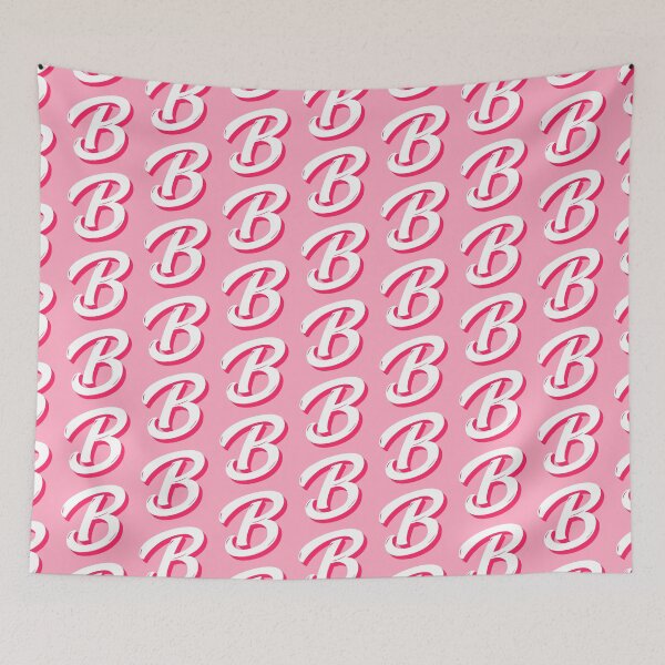 Item preview, Fashioin Doll Monogram B Pink White designed and sold by hyproinc.