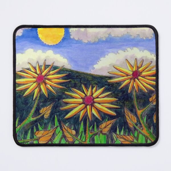 Item preview, 715 - FLOWERS ON A SUNNY DAY - DAVE EDWARDS - COLOURED PENCILS - 2022 designed and sold by BLYTHART.