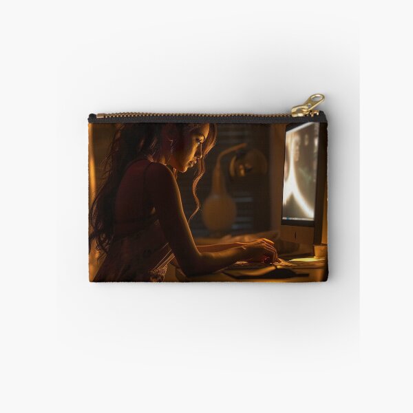 Item preview, Lady at her workplace. designed and sold by TheBrainArt.