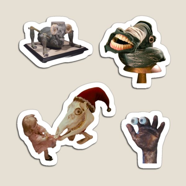 Item preview, Jan Svankmajer sticker pack designed and sold by BunnyHoop.