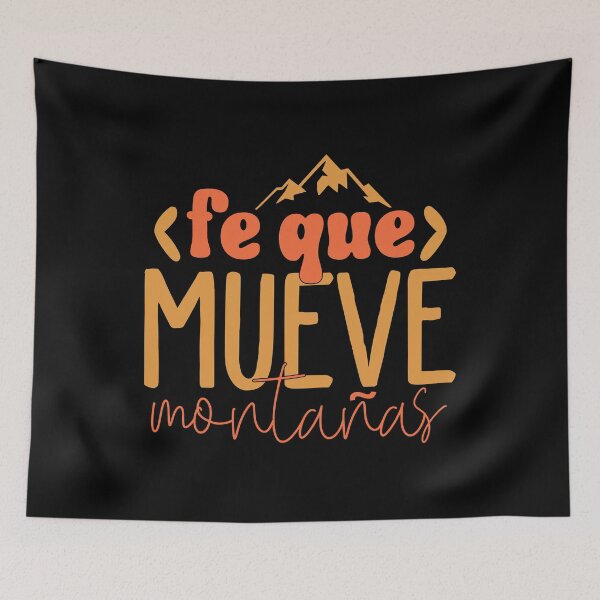Item preview, Fe Que Mueve Montanas Christian Spanish designed and sold by mariejosee22.