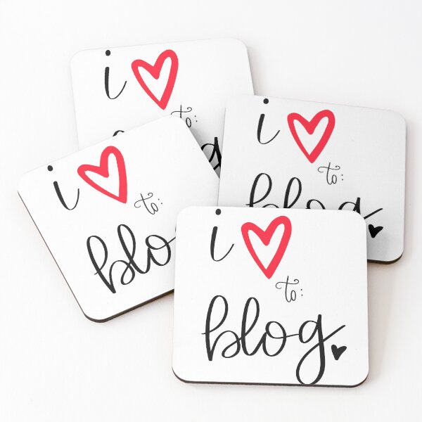 Item preview, I LOVE TO BLOG designed and sold by MiaMoonDesigns.