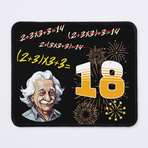 Item preview, Nerdy Maths 18th Birthday Design designed and sold by Image-Caption.