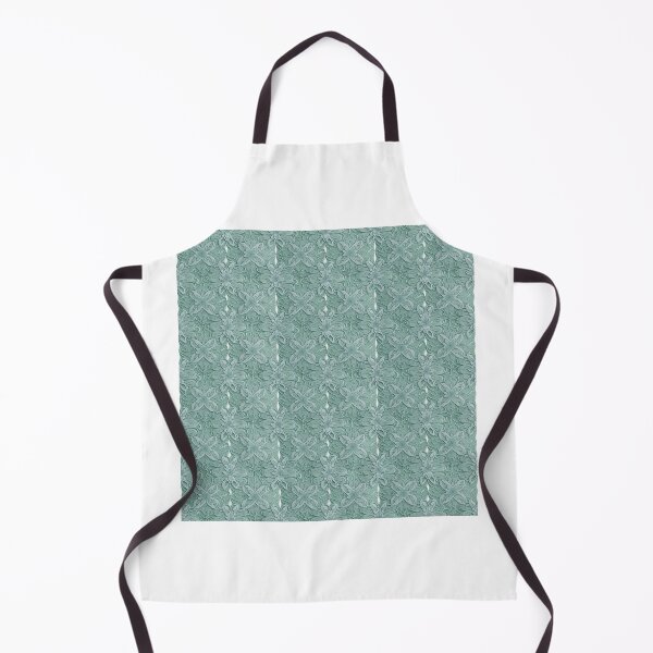 Item preview, Pattern of leaves on a green background designed and sold by myersdiffusion.
