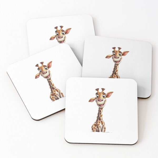 Item preview, Cute Baby Animal Clipart Funny, Beautiful giraffe designed and sold by MCreativeStore.