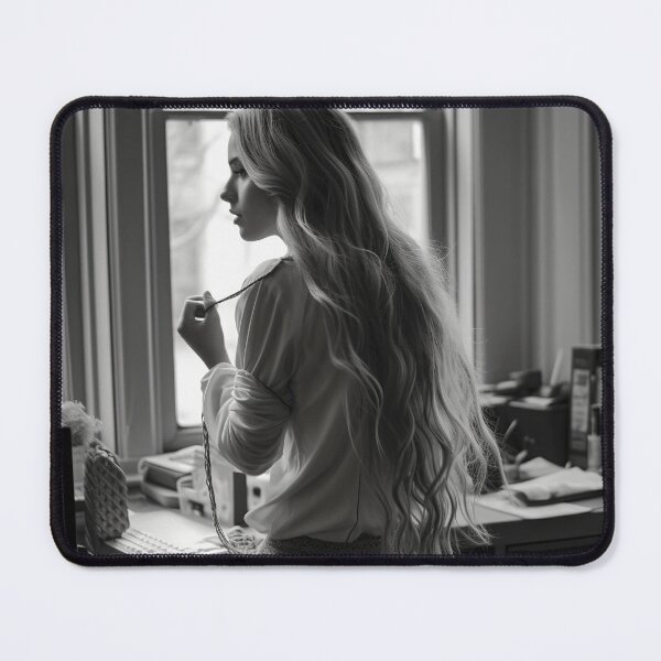 Item preview, Lady at her workplace. designed and sold by TheBrainArt.