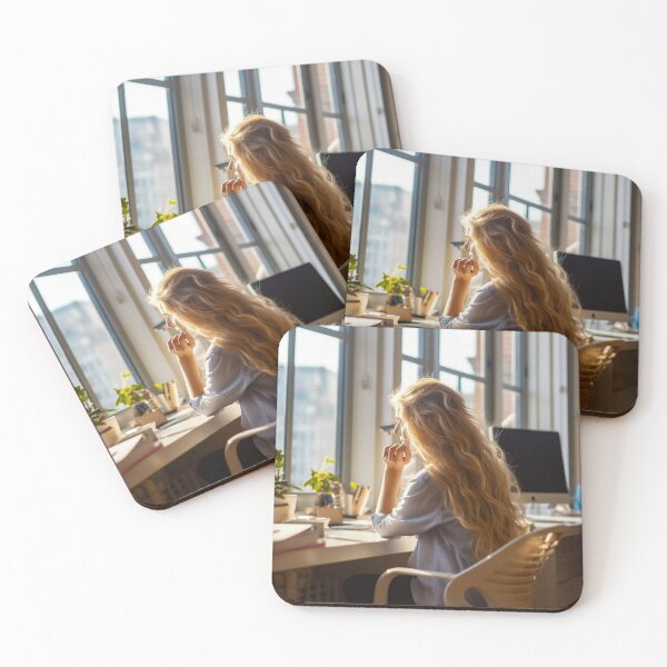 Item preview, Lady at her workplace. designed and sold by TheBrainArt.