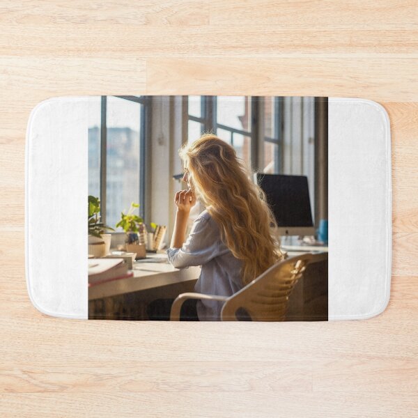 Item preview, Lady at her workplace. designed and sold by TheBrainArt.