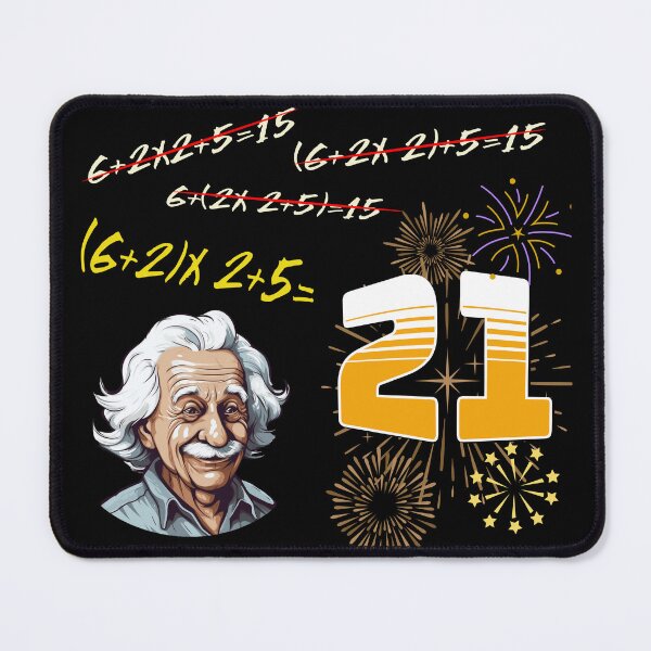 Item preview, Nerdy Maths 21st Birthday Design designed and sold by Image-Caption.