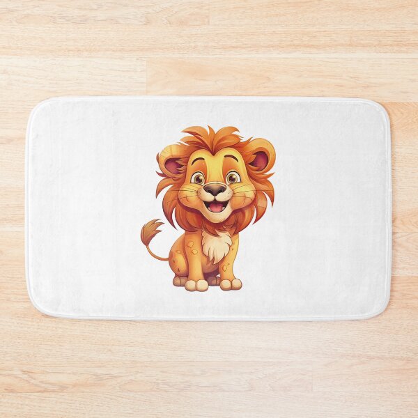 Item preview, Cute Baby Animal Clipart Funny, Beautiful Lion designed and sold by MCreativeStore.