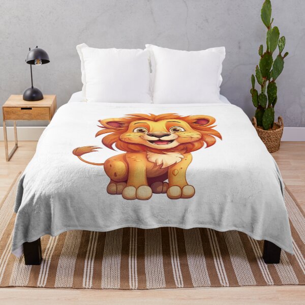 Item preview, Cute Baby Animal Clipart Funny, Beautiful Lion designed and sold by MCreativeStore.