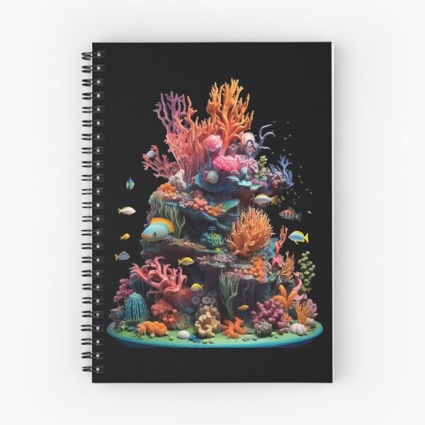 Item preview, Oceanic Oasis: Immersive 3D Coral Reef Explorations designed and sold by JLCableStudio.