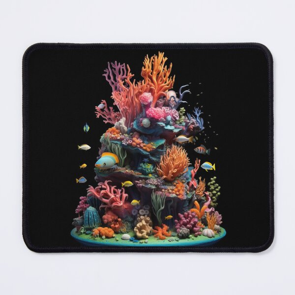Item preview, Oceanic Oasis: Immersive 3D Coral Reef Explorations designed and sold by JLCableStudio.