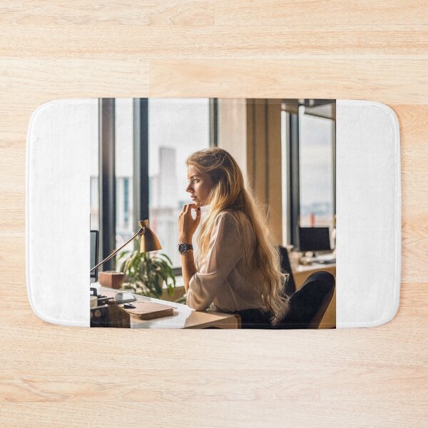 Item preview, Lady at her workplace. designed and sold by TheBrainArt.