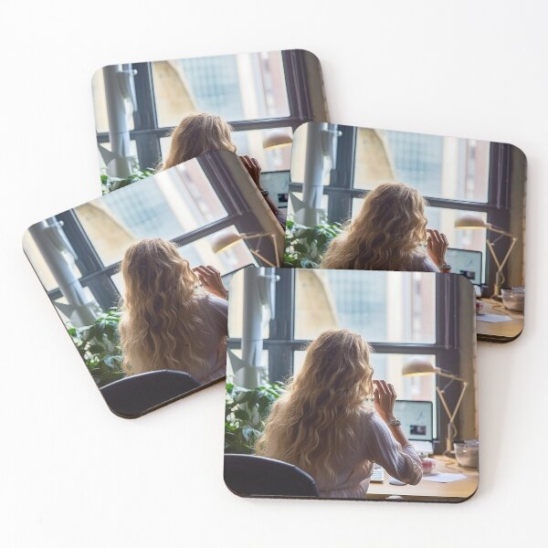 Item preview, Lady at her workplace. designed and sold by TheBrainArt.