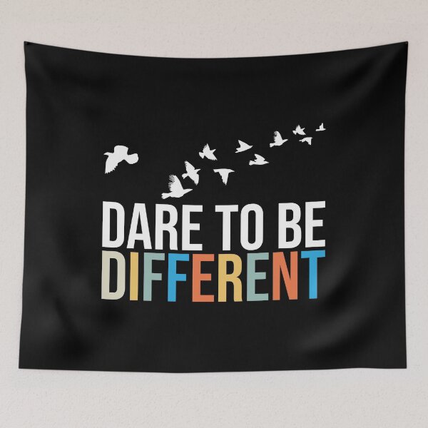 Item preview, Dare To Be Different - Motivational designed and sold by motivationalsw.