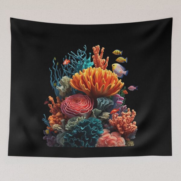 Item preview, Oceanic Oasis: Immersive 3D Coral Reef Explorations designed and sold by JLCableStudio.