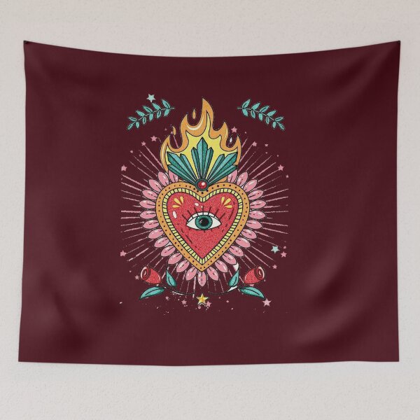 Item preview, BURNING HEART designed and sold by Angelica Maria  Franco Cano.
