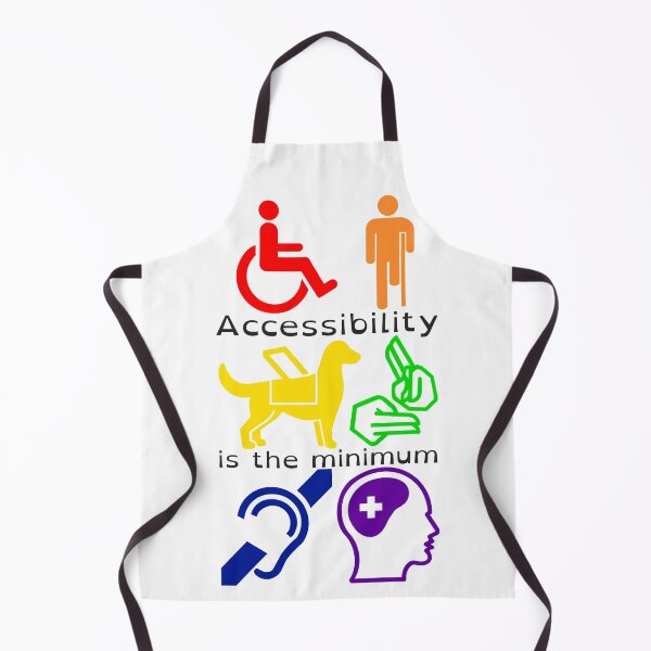 Item preview, Accessibility is the minimum designed and sold by CripRevolution.