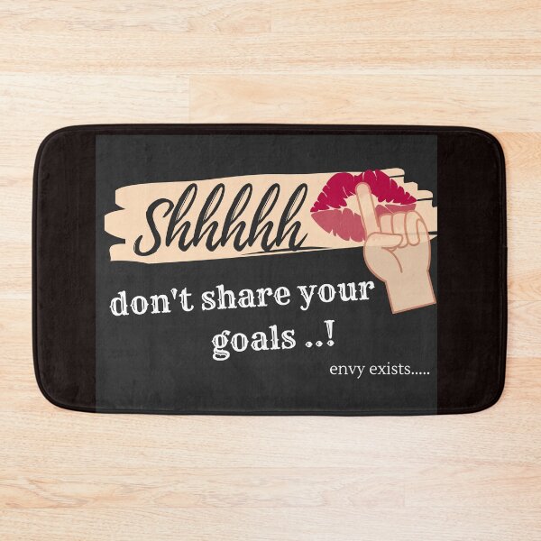 Item preview, don't share your goals, envy exists  designed and sold by Milguz27.