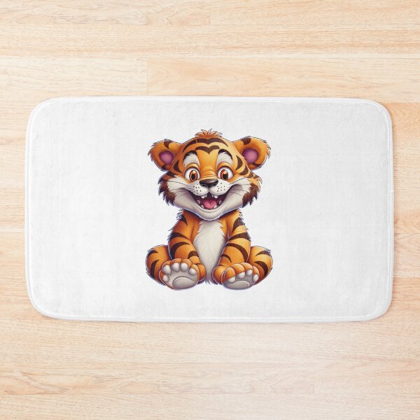 Item preview, Cute Baby Animal Clipart Funny, Beautiful Tiger designed and sold by MCreativeStore.