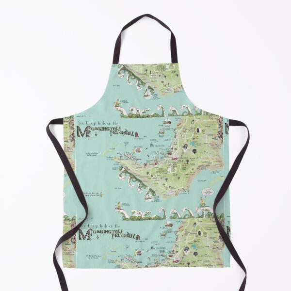 Item preview, The new Mornington Peninsula map by Jenny Wood designed and sold by Jenny Wood.