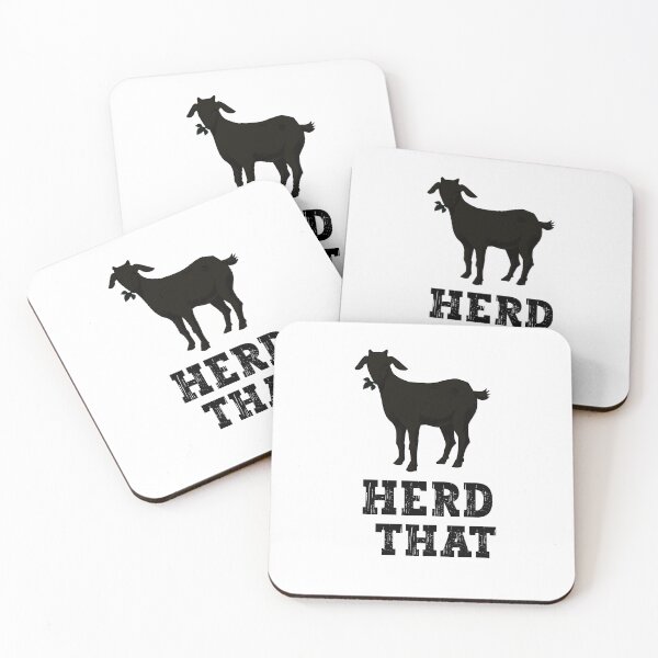 Item preview, Herd That Funny Herding Goat Lover designed and sold by SharpThreadZ.