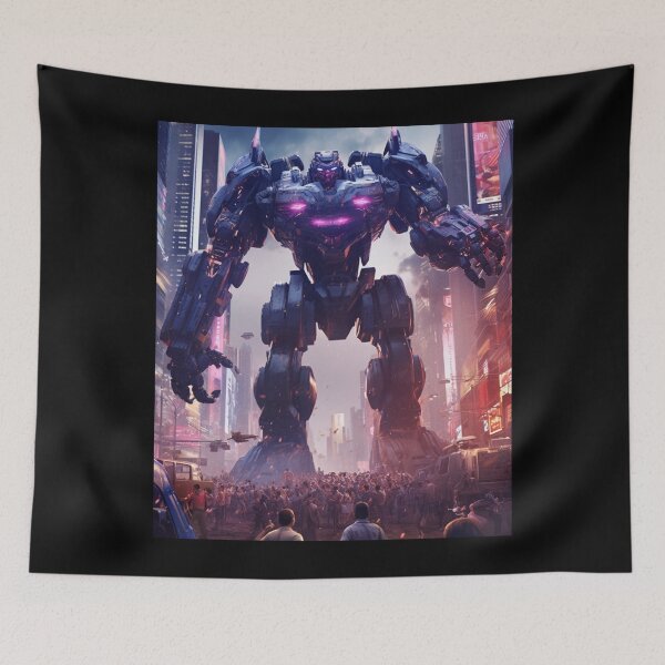 Item preview, Steel Titans: Colossal Robots Ruling the Cityscape designed and sold by JLCableStudio.