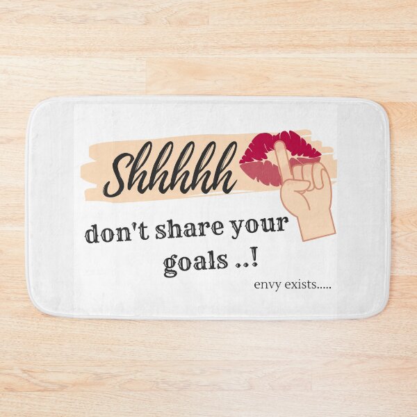 Item preview, Copy of don't share your goals, envy exists  designed and sold by Milguz27.