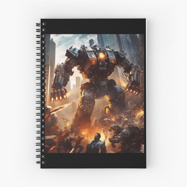 Item preview, Steel Titans: Colossal Robots Ruling the Cityscape designed and sold by JLCableStudio.