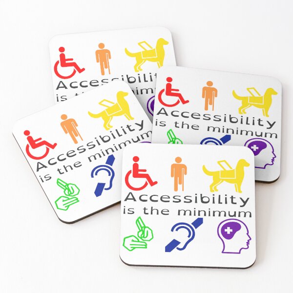 Item preview, Accessibility is the minimum  designed and sold by CripRevolution.