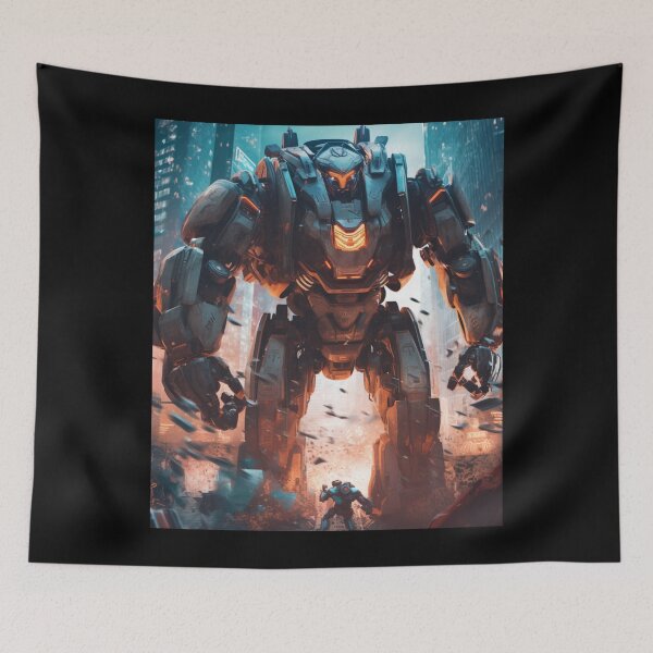 Item preview, Steel Titans: Colossal Robots Ruling the Cityscape designed and sold by JLCableStudio.