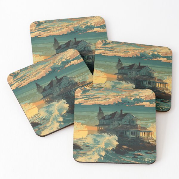 Item preview, beach house in the storm designed and sold by ivanmejia.
