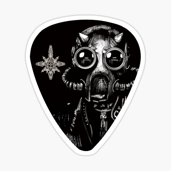 Item preview, ghost b.c. band pick Nameless ghoul designed and sold by Honey-tongued.