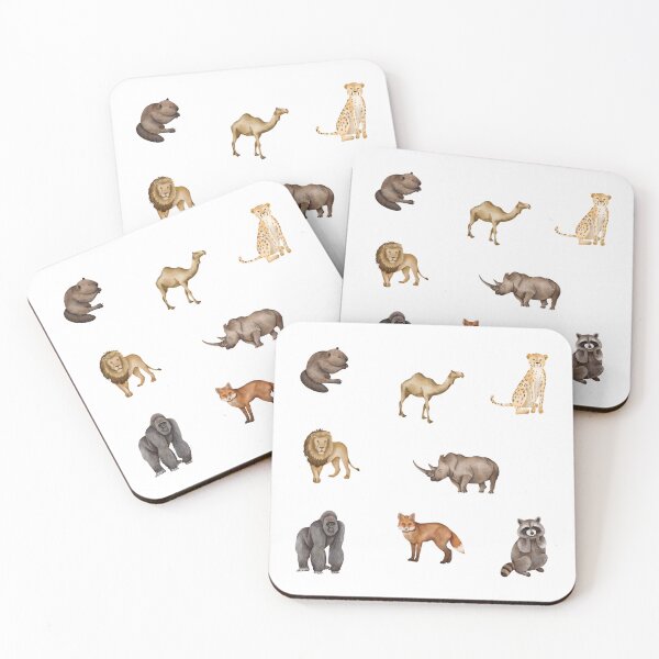 Item preview, Watercolor Wild Animals   designed and sold by silviaol.