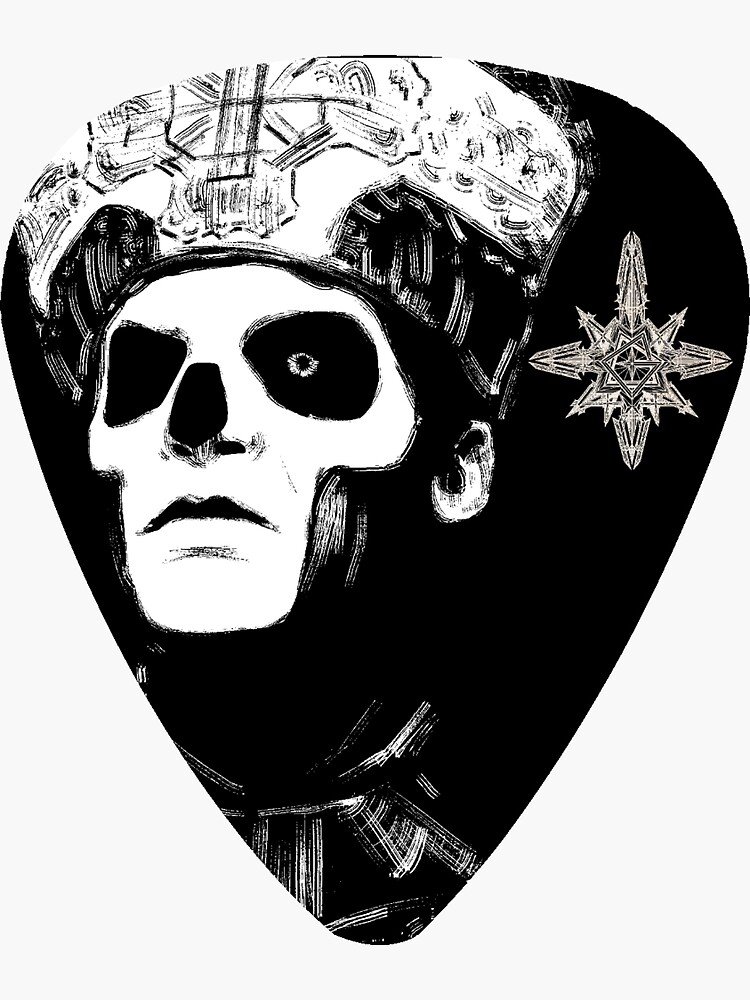 "ghost B.c. Band Pick Papa Nihil III Terzo" Sticker For Sale By Honey ...