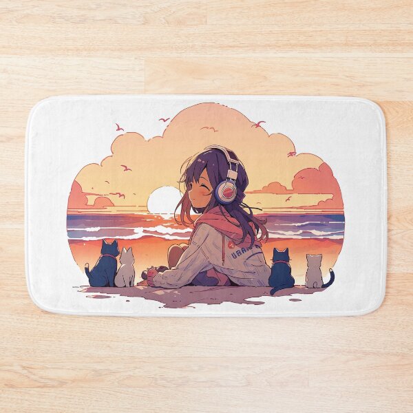 Item preview, Tidal Tune Listener designed and sold by Chibi Cat Art Corner.