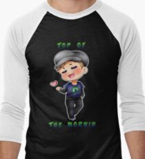 Camiseta ¾ bicolor para hombre Parte superior de la mañana