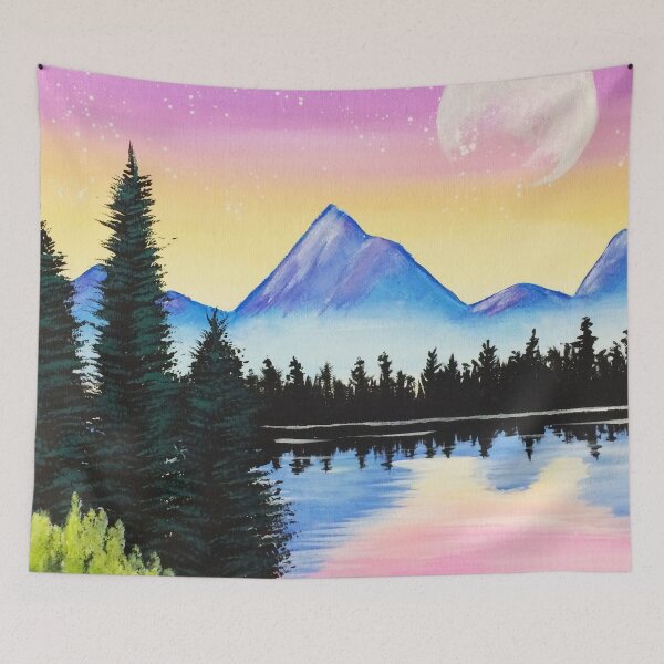 Item preview, Moonscape Mountains designed and sold by Kelly Fairchild.