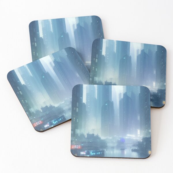 Item preview, Rhapsody In Blue Hong Kong designed and sold by RoyallyColorful.