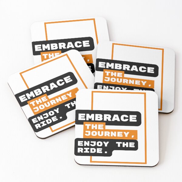Item preview, Embrace The Journey, Enjoy The Ride. designed and sold by sdekbdr.