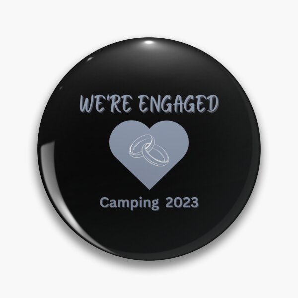 Item preview, Engaged 2023 - Camping Engagement designed and sold by NorthernSnappy.