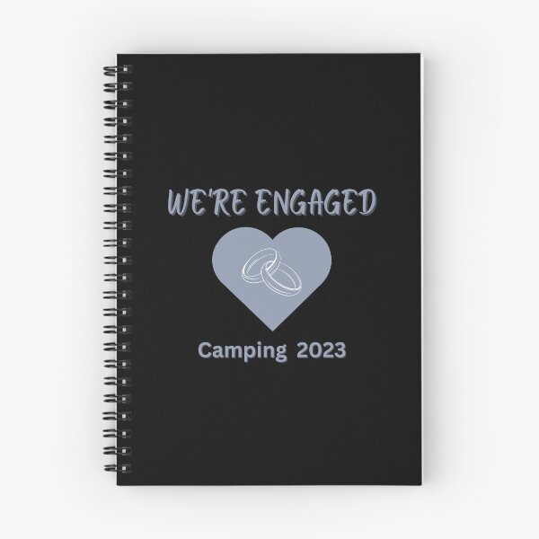 Item preview, Engaged 2023 - Camping Engagement designed and sold by NorthernSnappy.