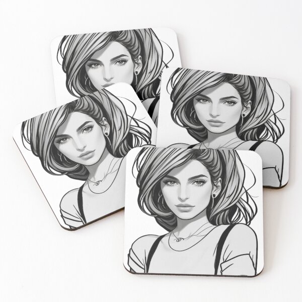 Item preview, Snoh Aalegra sketch design designed and sold by PrintDesignFlow.