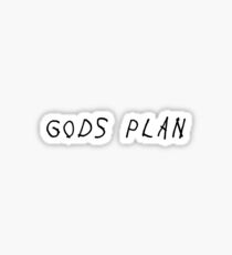 Gods Plan Sticker