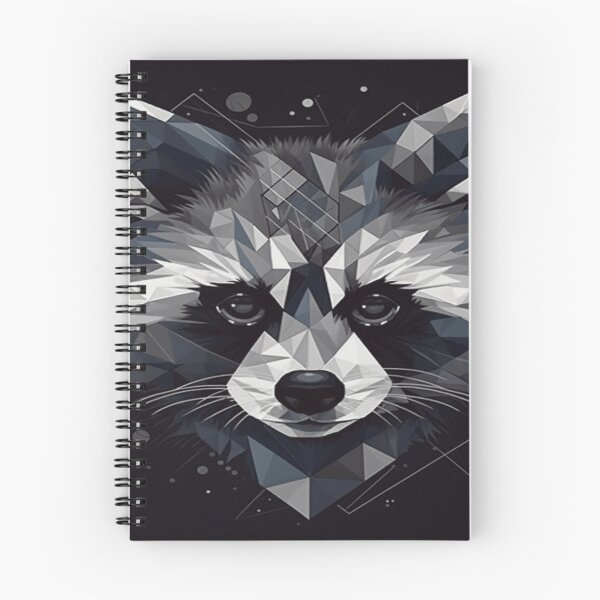 Item preview, Geometric Raccoon designed and sold by Foxclothier.